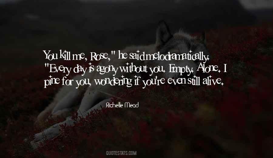 Alone Empty Quotes #716754