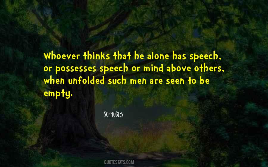 Alone Empty Quotes #964755