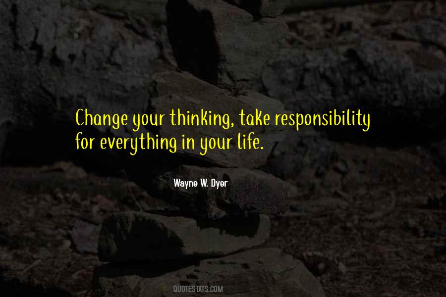 Change Your Thinking Change Your Life Quotes #673556