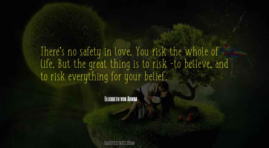 Quotes About The Risk Of Love #1113931