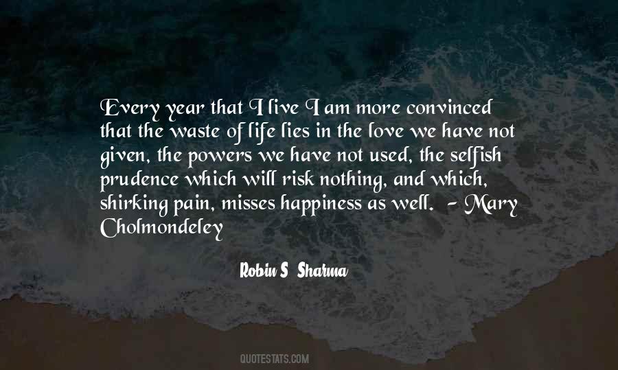Quotes About The Risk Of Love #1336828