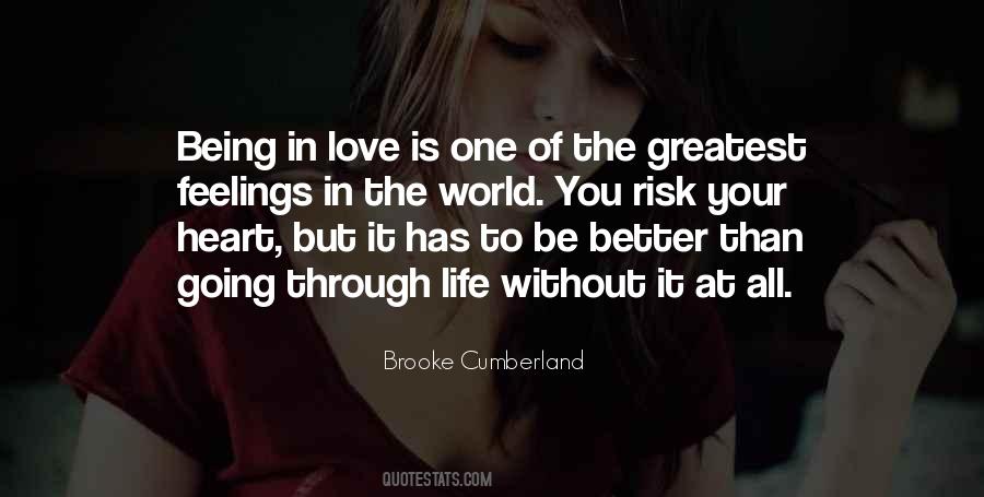 Quotes About The Risk Of Love #755906