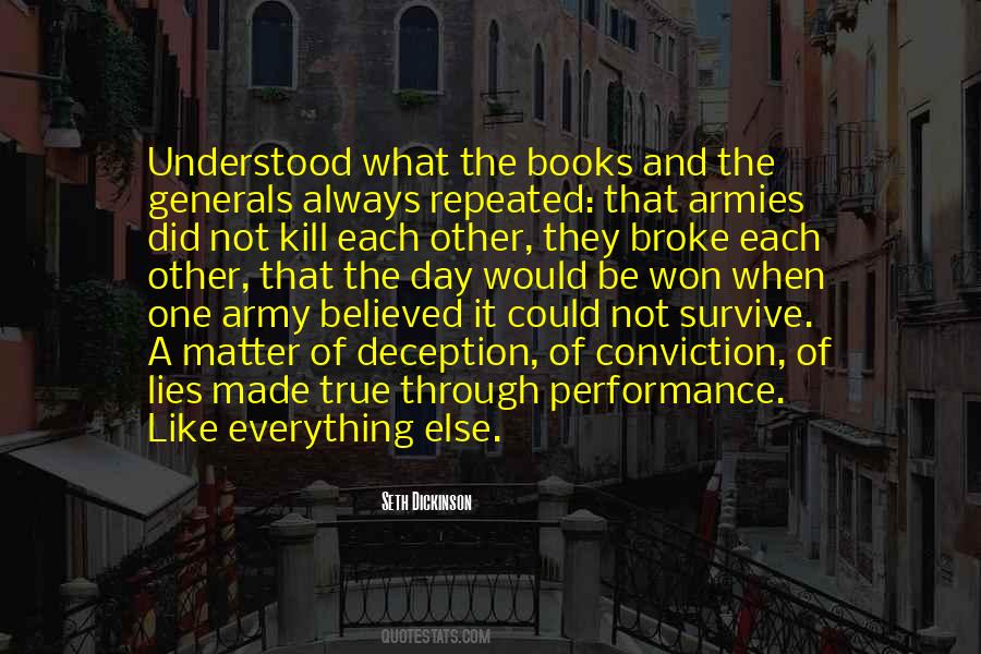 Lies Kill Quotes #640087