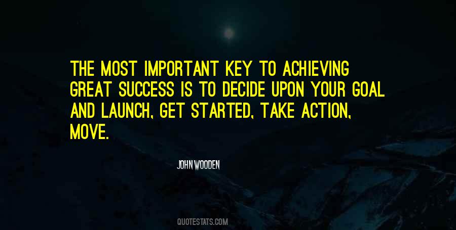 Action Success Quotes #1264946