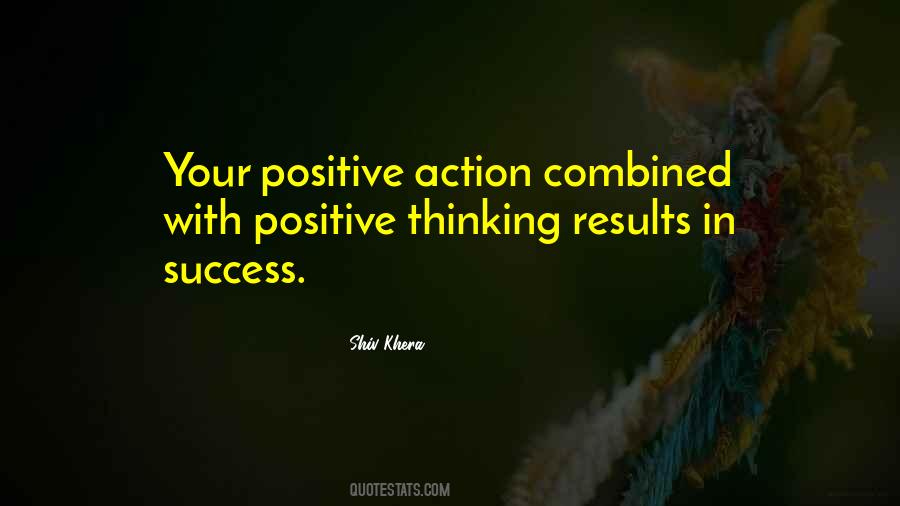 Action Success Quotes #1554558