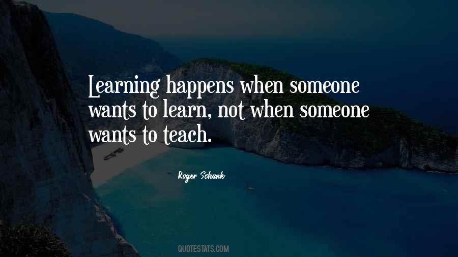 Quotes About Learning Someone #604458