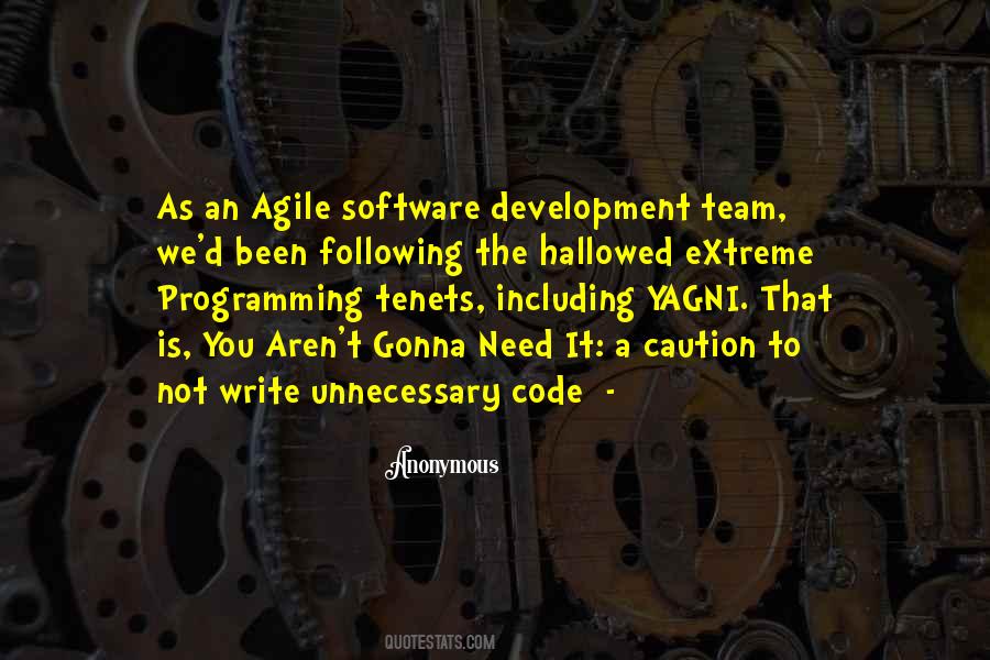 Extreme Programming Quotes #789427