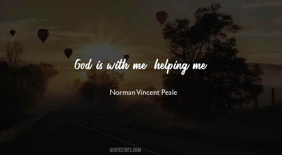 Helping God Quotes #1226265