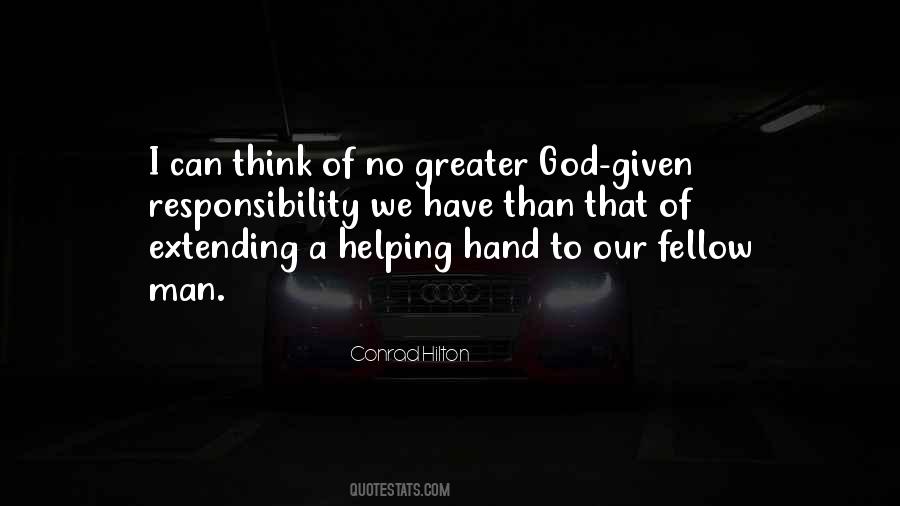Helping God Quotes #1867535