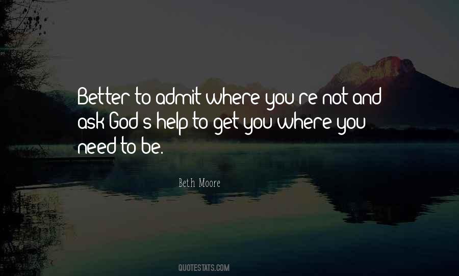 Helping God Quotes #559829