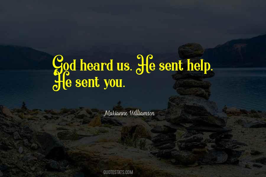 Helping God Quotes #825952