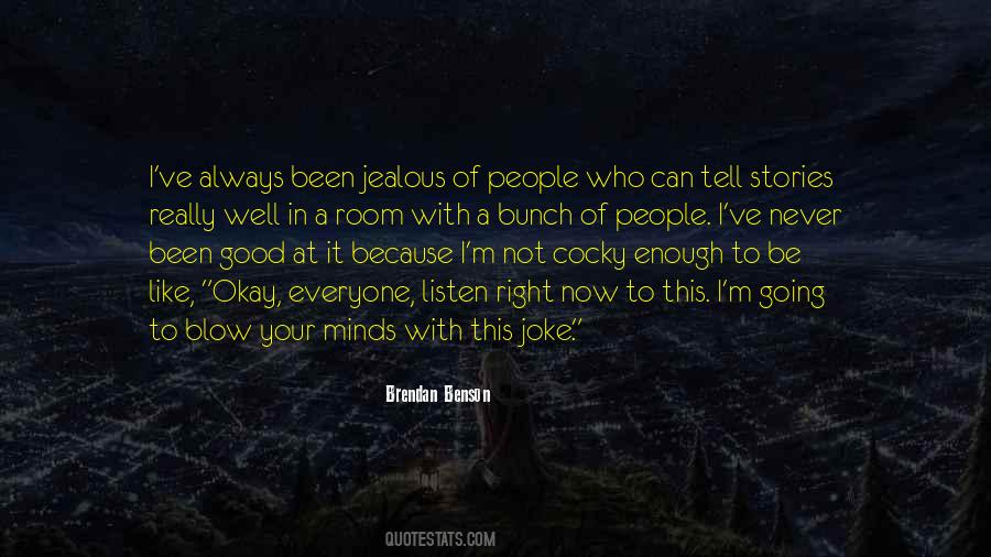 Never Joke Quotes #1433243