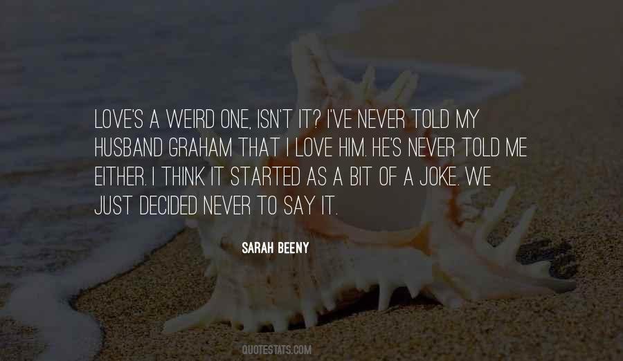 Never Joke Quotes #162444