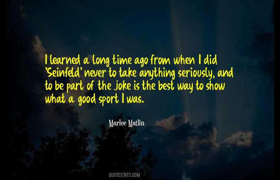 Never Joke Quotes #640619