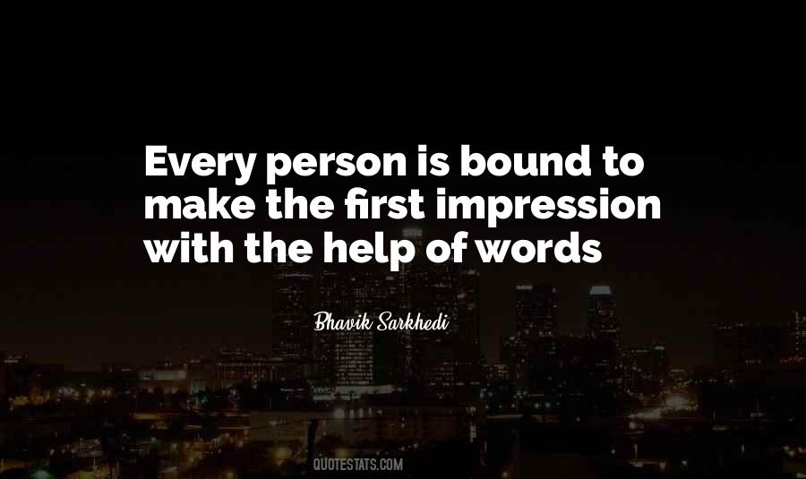 Help Is Help Quotes #10277