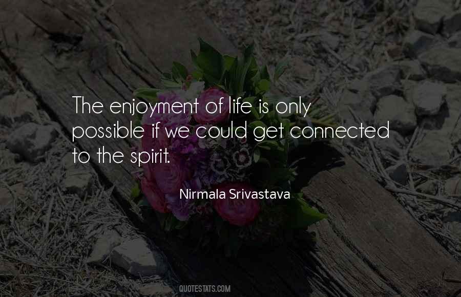 Enjoyment Life Quotes #188059