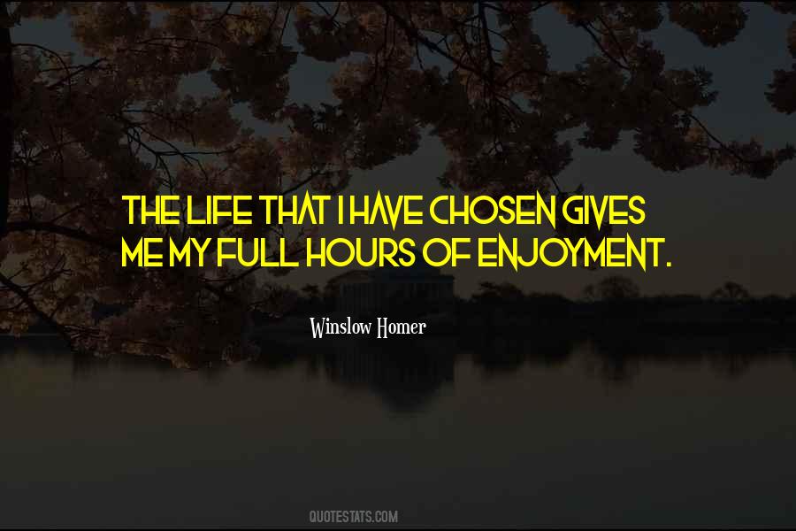 Enjoyment Life Quotes #479992
