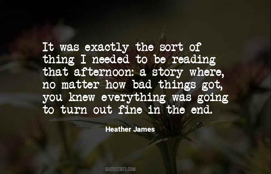 Sorry Heather Quotes #14578