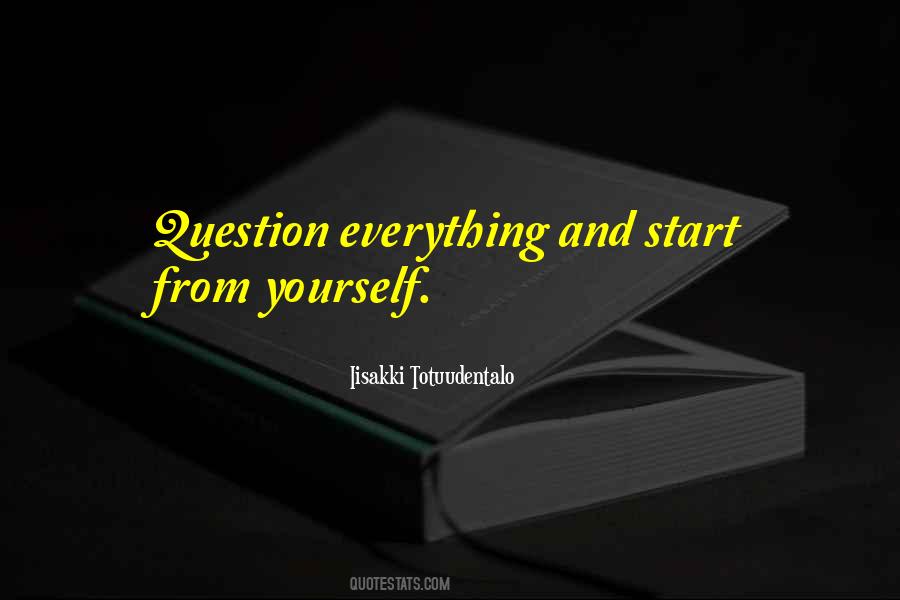 Start From Yourself Quotes #630094