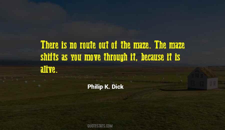 The Maze Quotes #293516