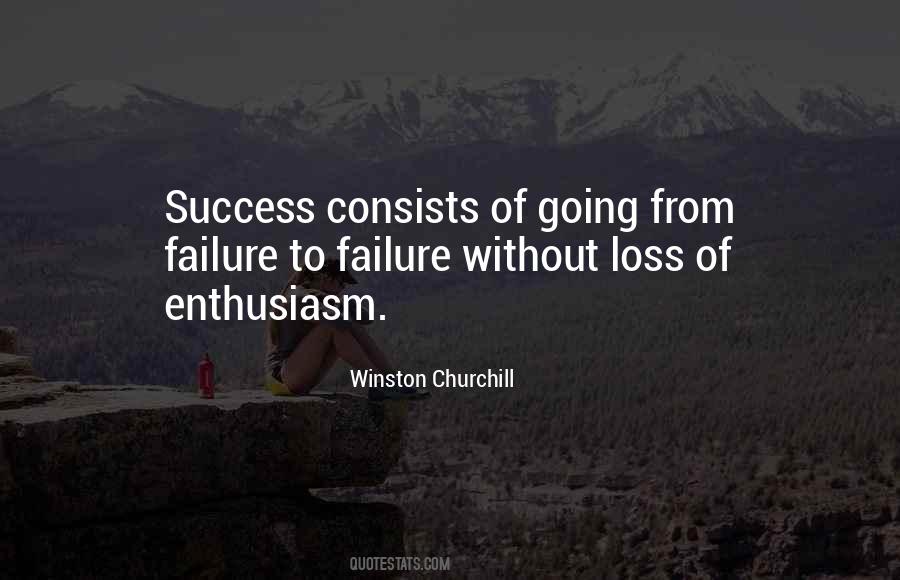 Success Enthusiasm Quotes #1213765