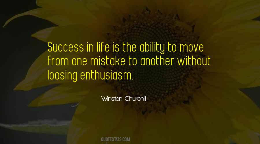 Success Enthusiasm Quotes #1862002