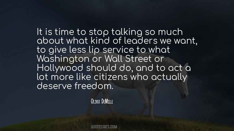 We Deserve More Quotes #1866522
