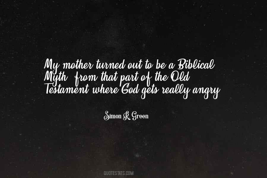 My Old Mother Quotes #812765