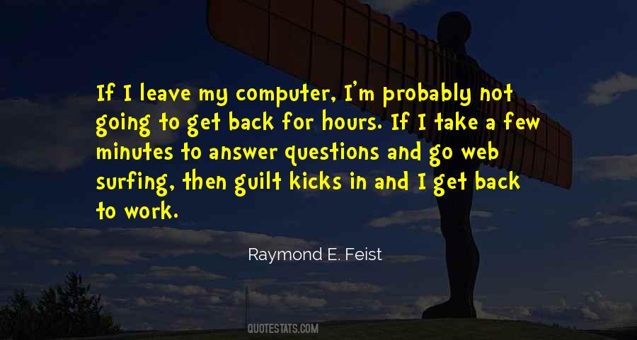 Get Back To Work Quotes #957397