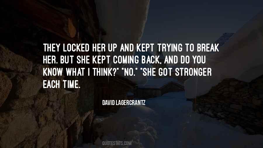 Get Back Up Stronger Quotes #177785