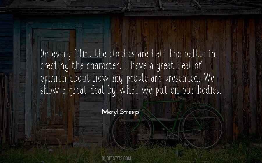 What We Put In Our Bodies Quotes #1593635