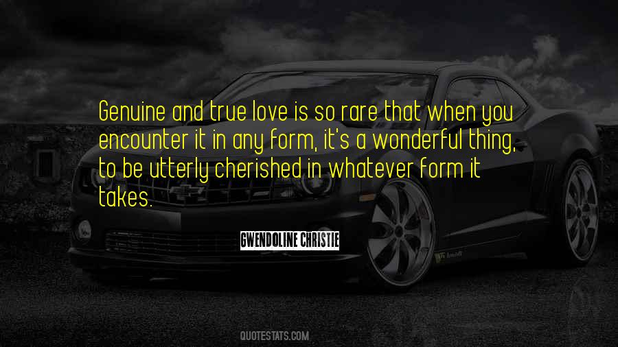 True Love Is So Rare Quotes #112322