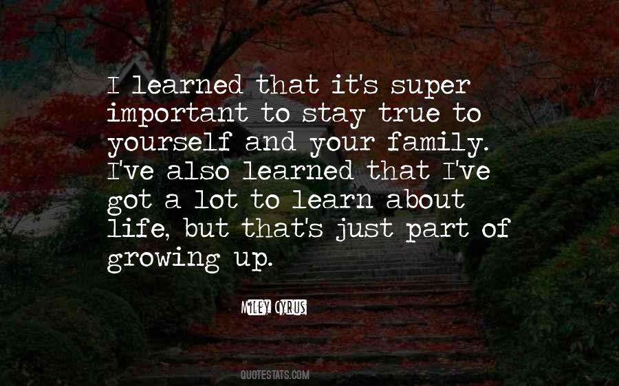 About Growing Up Quotes #138879