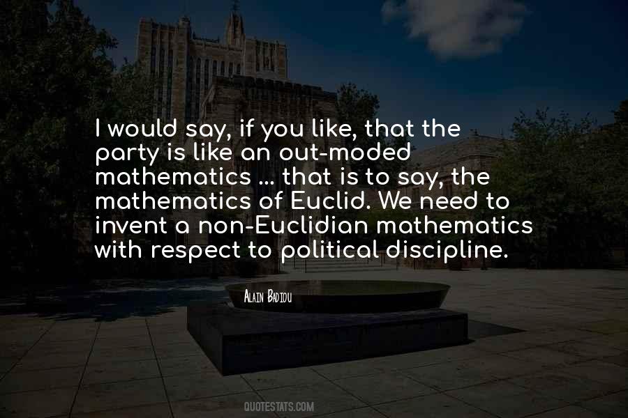 Out Of Respect Quotes #1417986