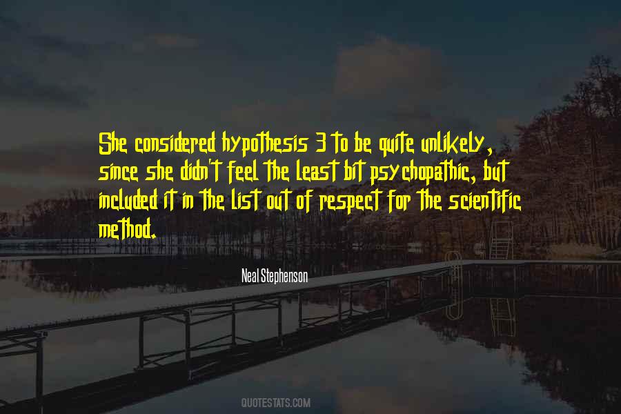 Out Of Respect Quotes #836831