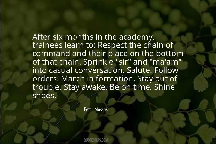 Out Of Respect Quotes #994068