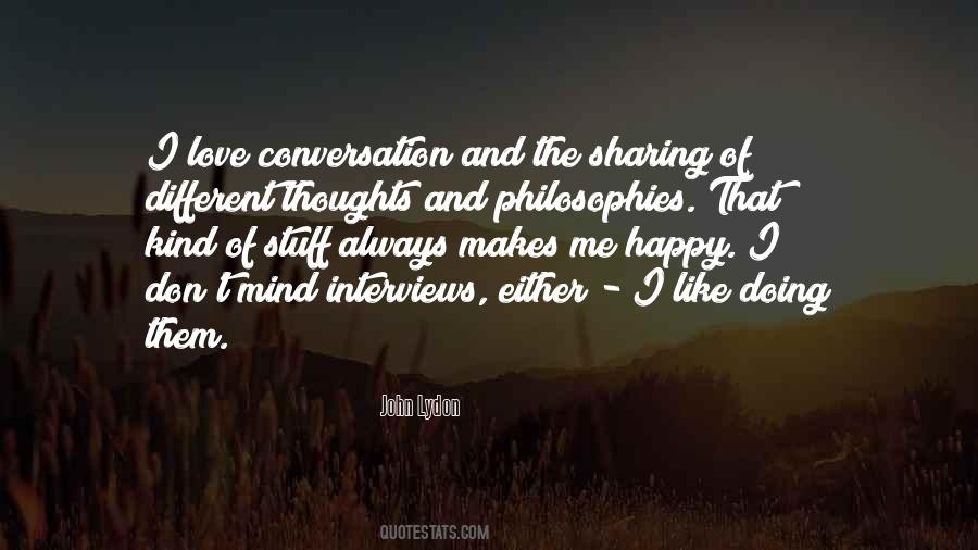 I Like Conversation Quotes #375780