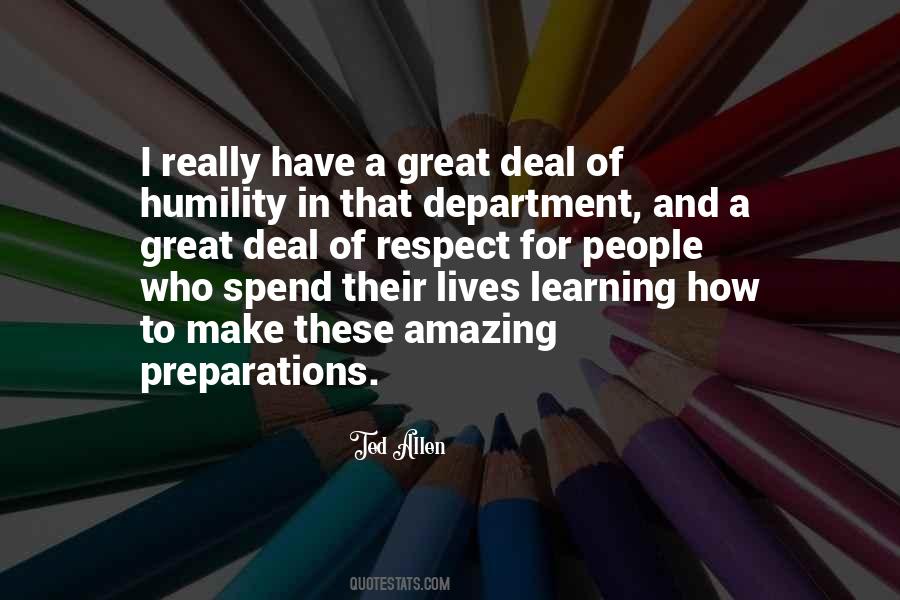 Humility Learning Quotes #433406