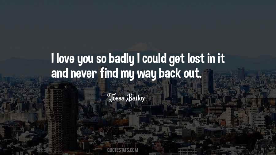 Get Lost Love Quotes #248835
