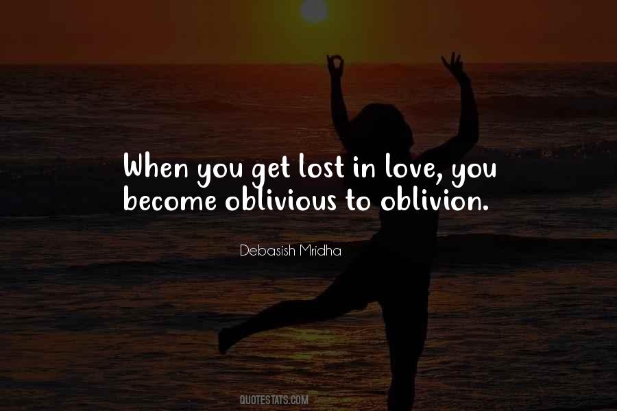 Get Lost Love Quotes #6011