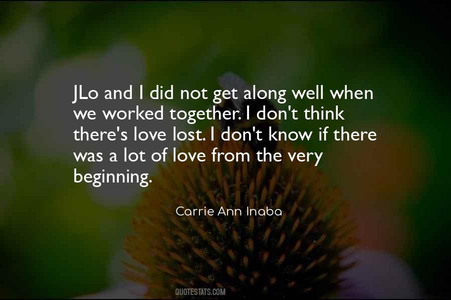 Get Lost Love Quotes #884003