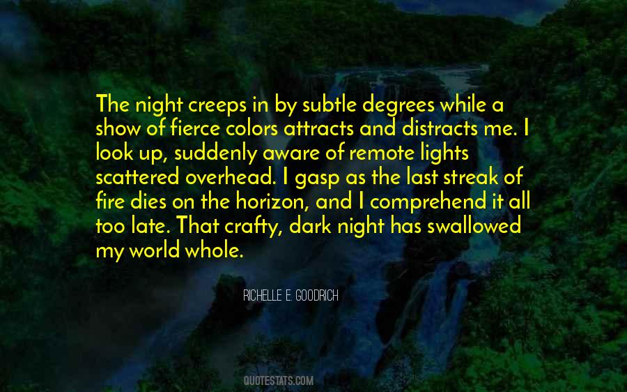 Colors And Lights Quotes #1153820
