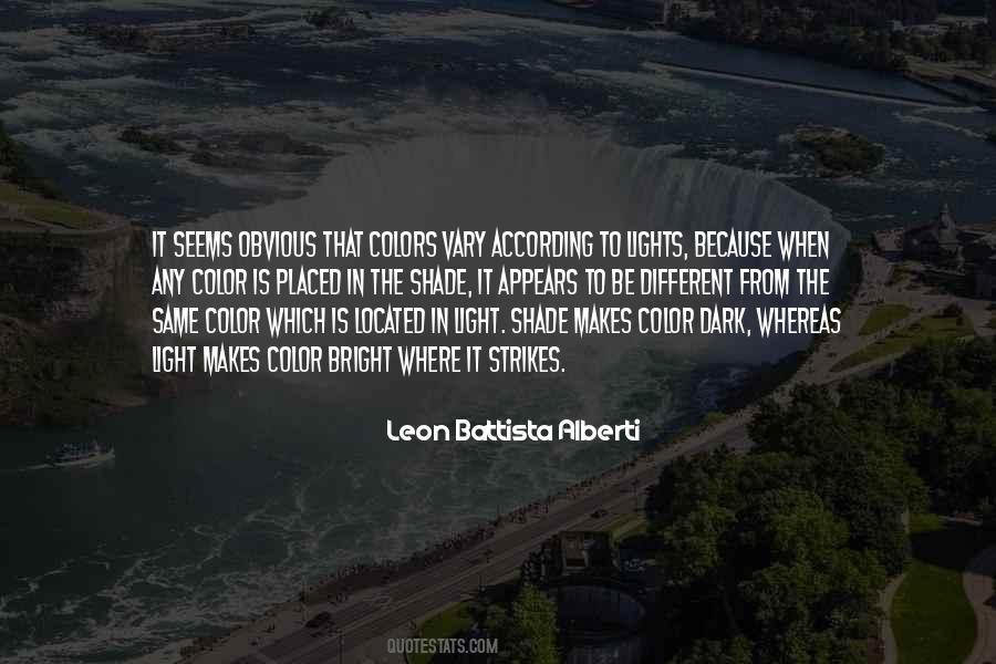 Colors And Lights Quotes #646477