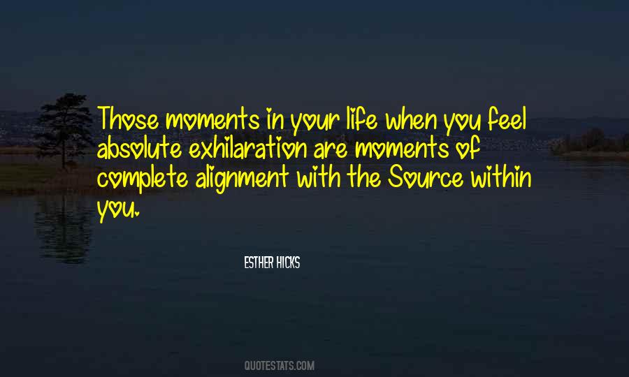 Those Moments Quotes #1285300