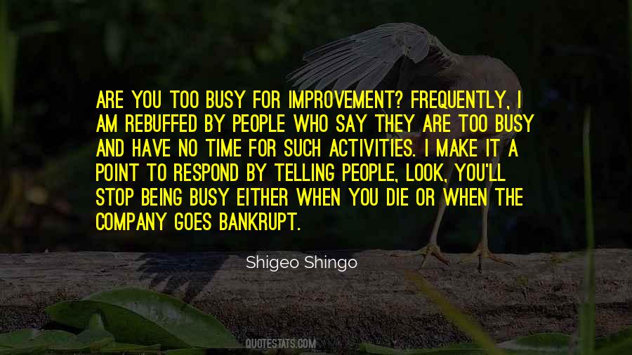 Make Time For People Quotes #1342787
