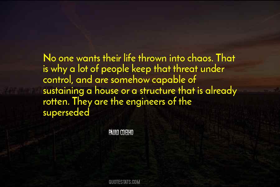 Life Chaos Quotes #1201864