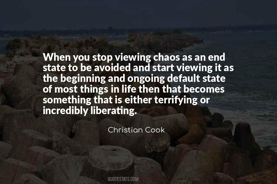 Life Chaos Quotes #1314267