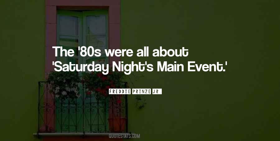 80s Night Quotes #1823509