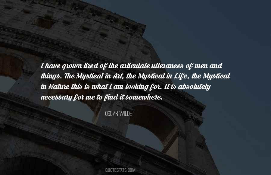 Looking To Nature Quotes #1420872