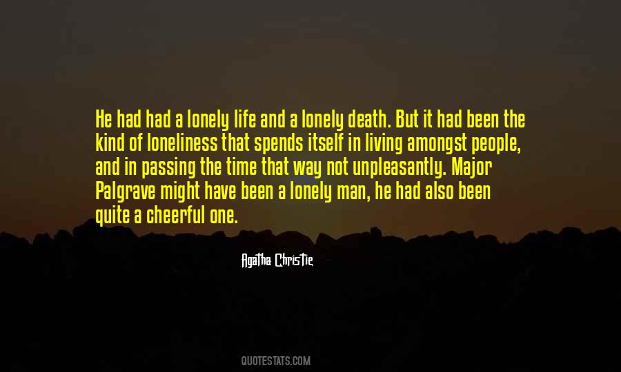 Living A Lonely Life Quotes #582069